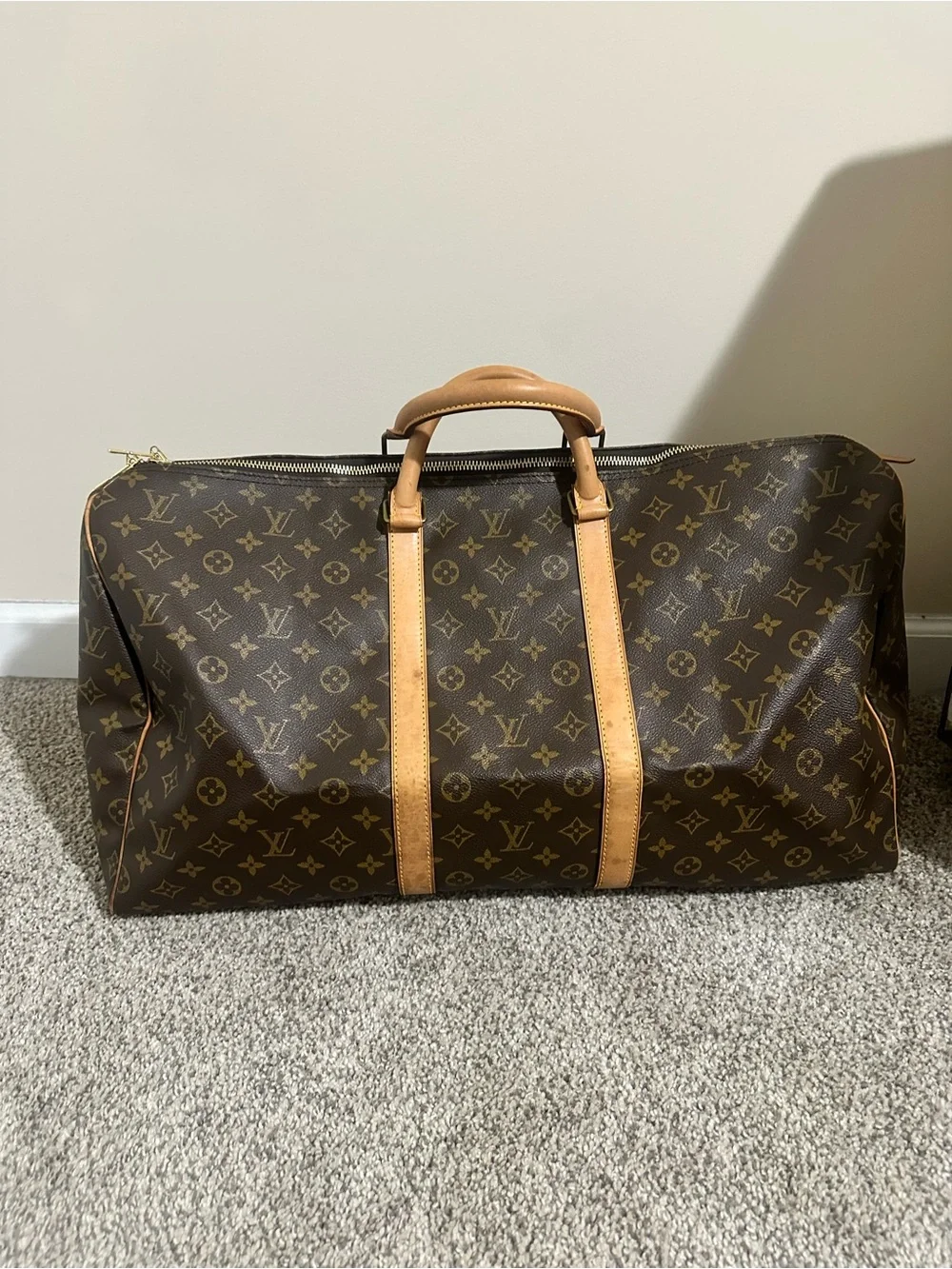Louis Vuitton Keepall 55Monogram Canvas